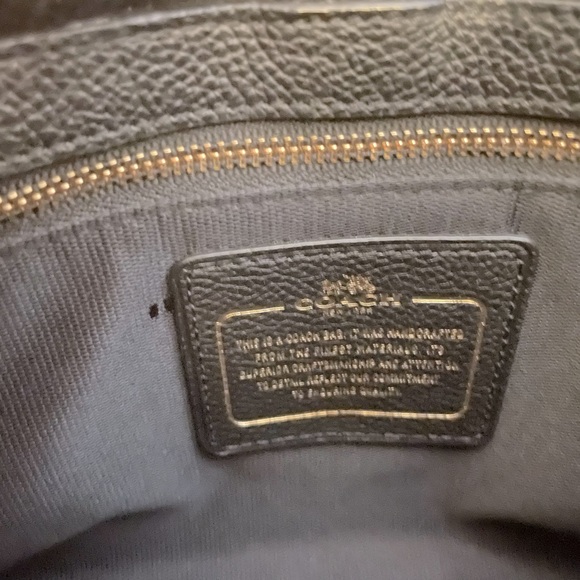 Coach Leather handbag with shoulder strap - Picture 4 of 4